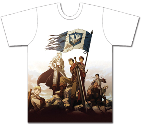 Berserk - Team Hawk Mens Sublimation T-Shirt XL, an officially licensed Berserk product at B.A. Toys.