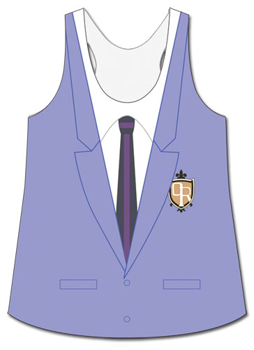 Ouran High School Host Club - Host Club Jacket Tank Top L, an officially licensed product in our Ouran High School Host Club T-Shirts department.