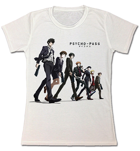 Psycho Pass - Key Visual Jrs Sublimation T-Shirt L, an officially licensed product in our Psycho-Pass T-Shirts department.