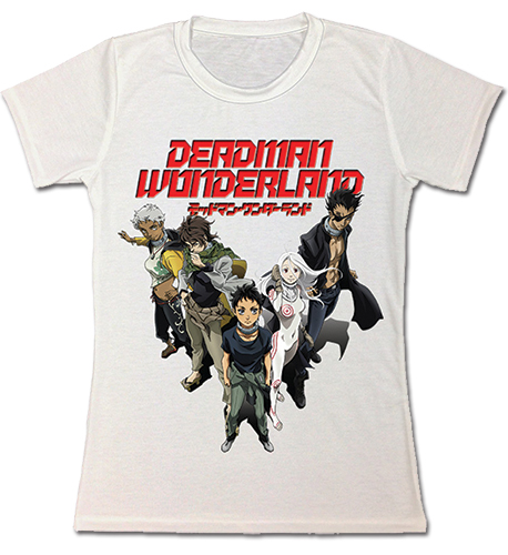 Deadman Wonderland - Main Characters Jrs. Sublimation T-Shirt L, an officially licensed product in our Deadman Wonderland T-Shirts department.