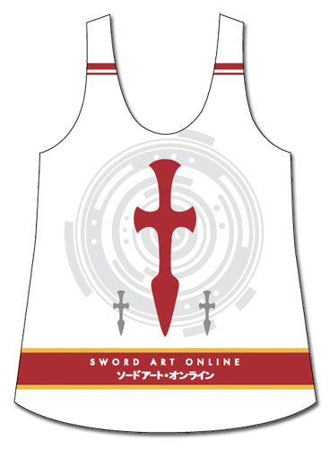 Sword Art Online - Asuna Cross Tank Top L, an officially licensed product in our Sword Art Online T-Shirts department.