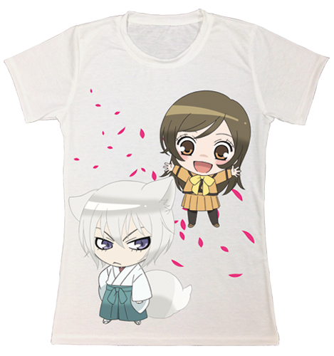 Kamisama Kiss - Nanami Tomoe Petals Sublimation Jrs. T-Shirt L, an officially licensed product in our Kamisama Kiss T-Shirts department.