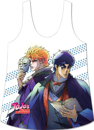 Jojo - Jonathan & Dio Sublimation Tank Top S, an officially licensed product in our Jojo'S Bizarre Adventure T-Shirts department.
