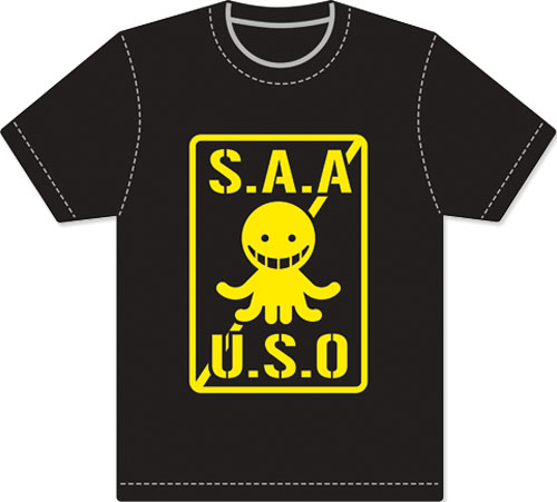 Assassination Classroom - Logo Men Screen Print T-Shirt L, an officially licensed product in our Assassination Classroom T-Shirts department.