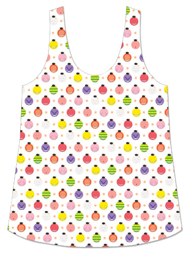Assassination Classroom - Koro Sensei Faces Tank Top L, an officially licensed product in our Assassination Classroom T-Shirts department.