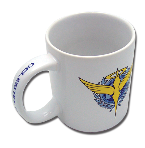 Gundam 00 Celestial Being Mug, an officially licensed product in our Gundam 00 Mugs & Tumblers department.