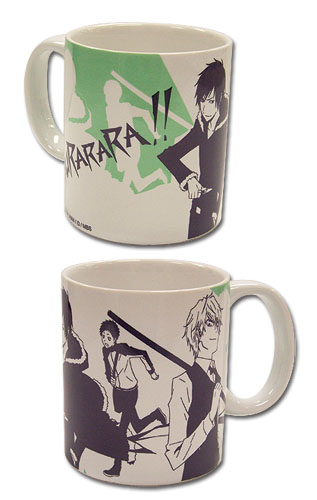 Durarara!! Izaya, Mikado And Shizuo Mug, an officially licensed product in our Durarara!! Mugs & Tumblers department.