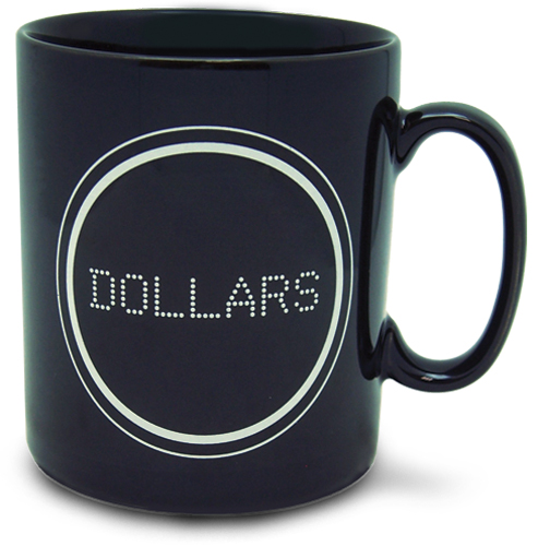 Durarara!! Dollars Mug, an officially licensed product in our Durarara!! Mugs & Tumblers department.
