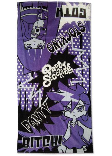 Panty & Stocking Panty &Stocky Towel, an officially licensed product in our Panty & Stocking Towels department.