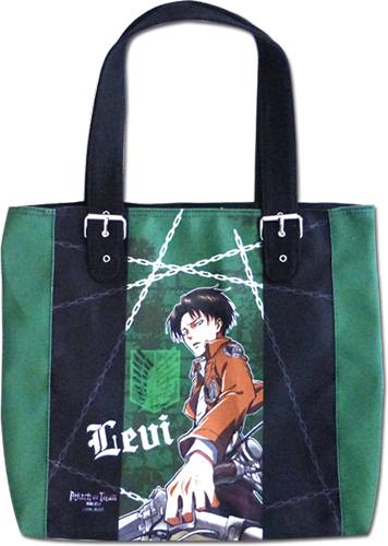 Attack On Titan - Levi Green Bag, an officially licensed product in our Attack On Titan Bags department.