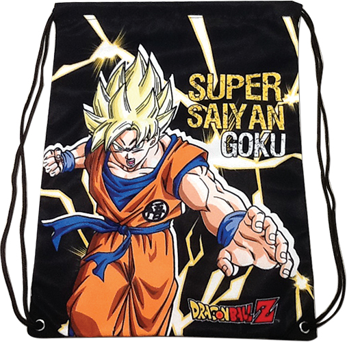 Dragon Ball Z - Super Saiyan Goku Drawstring Bag, an officially licensed product in our Dragon Ball Z Bags department.