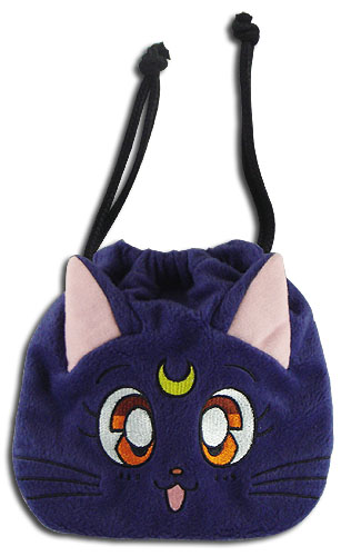 Sailor Moon - Luna Drawstring Pouch, an officially licensed product in our Sailor Moon Bags department.