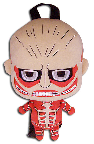 Attack On Titan - Titan 12.5'' Plush Bag, an officially licensed product in our Attack On Titan Bags department.