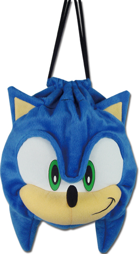 Sonic The Hedgehog - Sonic Plush Bag, an officially licensed product in our Sonic Bags department.