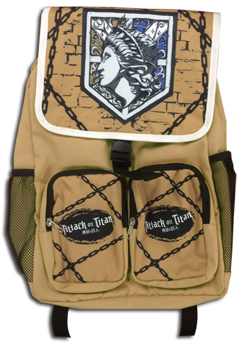 Attack On Titan - Wall Maria Backpack, an officially licensed product in our Attack On Titan Bags department.