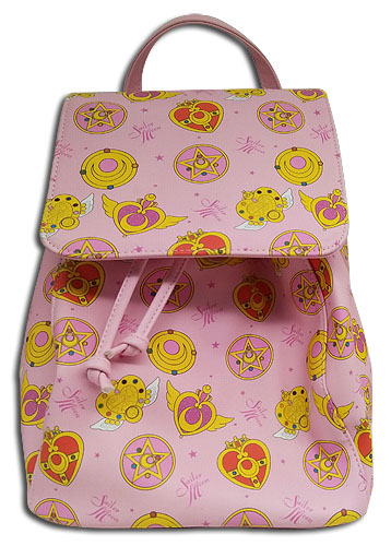 Sailor Moon - Sm Accessory Pink Backpack, an officially licensed product in our Sailor Moon Bags department.