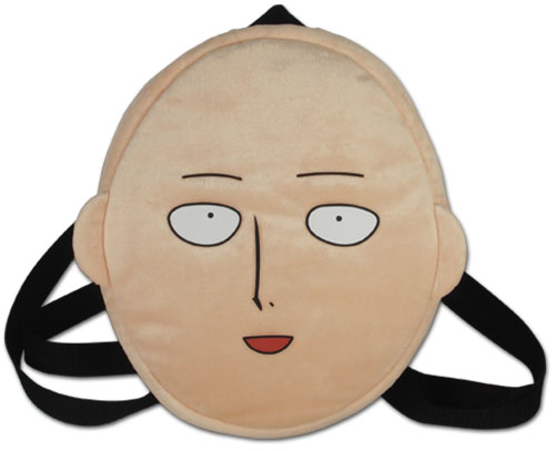 One Punch Man - Saitama Face Plush Bag, an officially licensed product in our One-Punch Man Bags department.