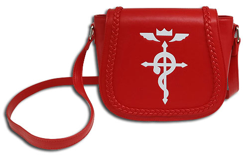 Fullmetal Alchemist - Edward Saddle Bag, an officially licensed product in our Fullmetal Alchemist Bags department.
