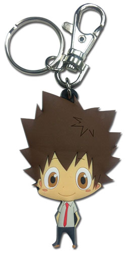 Reborn! - Tsuna Sd Pvc Keychain, an officially licensed product in our Reborn! Key Chains department.