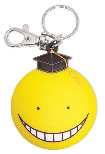 Assassination Classroom - Yellow Koro Sensei Pvc Keychain, an officially licensed product in our Assassination Classroom Key Chains department.
