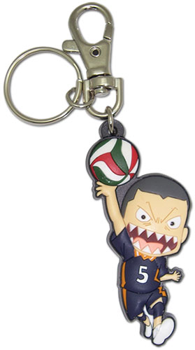 Haikyu!! - Sd Tanaka Pvc Keychain, an officially licensed product in our Haikyu!! Key Chains department.