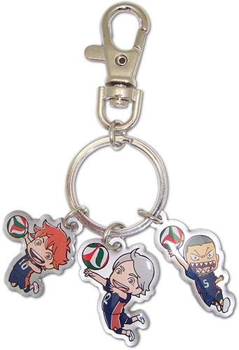 Haikyu!! - Group 1 Metal Keychain, an officially licensed product in our Haikyu!! Key Chains department.