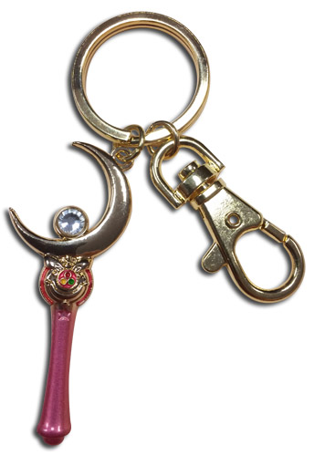 Sailor Moon - Moon Stick Keychain, an officially licensed product in our Sailor Moon Key Chains department.