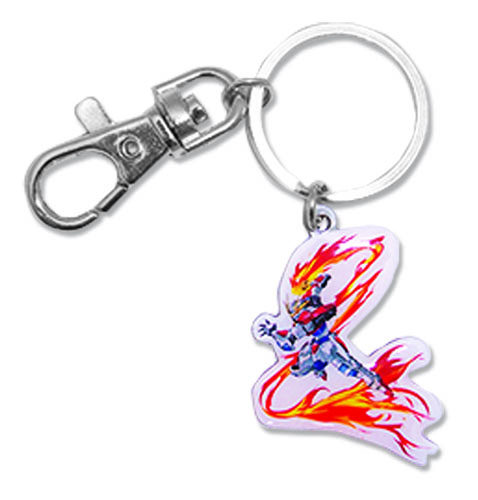 Gundam Build Fighters Try - Build Burning Gundam Metal Keychain, an officially licensed product in our Gundam Build Fighters Try Key Chains department.