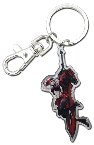 God Eater - Alisa Metal Keychain, an officially licensed product in our God Eater Key Chains department.