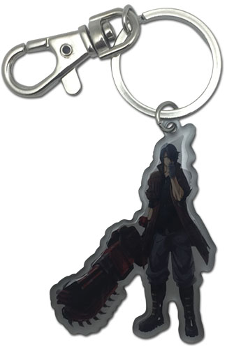 God Eater - Rindon Metal Keychain, an officially licensed product in our God Eater Key Chains department.