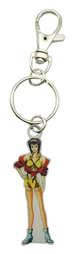 Cowboy Bebop - Faye Metal Keychain, an officially licensed product in our Cowboy Bebop Key Chains department.