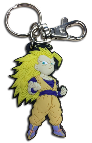 Dragon Ball Z - Sd Ss Goku Pvc Keychain, an officially licensed product in our Dragon Ball Z Key Chains department.