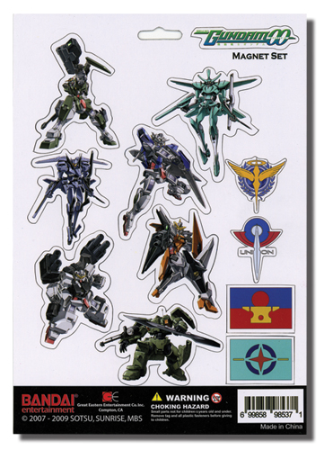 Gundam 00 Magnet Set, an officially licensed product in our Gundam 00 Magnet department.