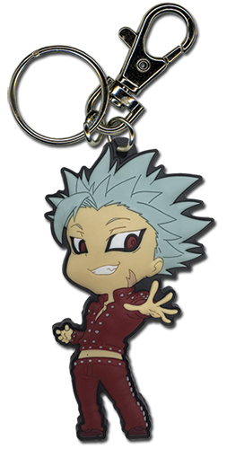 The Seven Deadly Sins - Ban Pvc Keychain, an officially licensed product in our The Seven Deadly Sins Key Chains department.