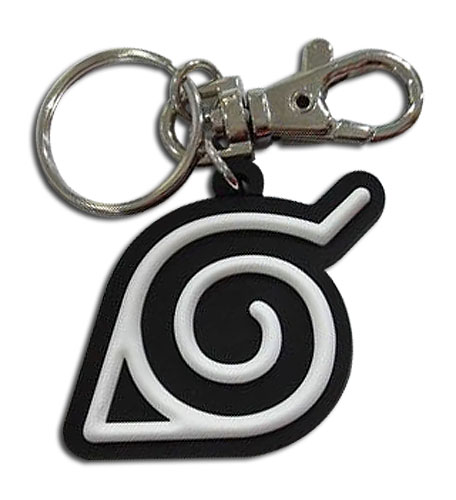 Naruto Shippuden - Leaf Village Symbol Pvc Keychain, an officially licensed product in our Naruto Shippuden Key Chains department.