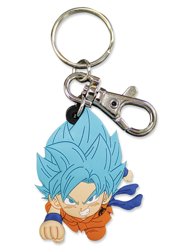 Dragon Ball Super - Sd Ssgss Goku 01 Pvc Keychain, an officially licensed product in our Dragon Ball Super Key Chains department.