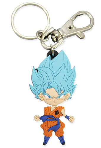 Dragon Ball Super - Sd Ssgss Goku 02 Pvc Keychain, an officially licensed product in our Dragon Ball Super Key Chains department.