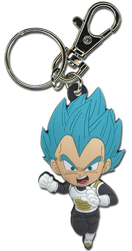 Dragon Ball Super - Ss Blue Vegeta B Pvc Keychain, an officially licensed product in our Dragon Ball Super Key Chains department.