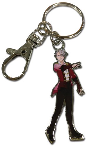 Yuri On Ice!!! - Viktor Metal Keychain, an officially licensed product in our Yuri!!! On Ice Key Chains department.