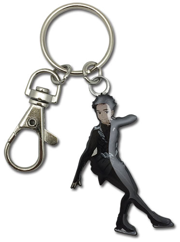 Yuri On Ice!!! - Yuri Metal Keychain, an officially licensed product in our Yuri!!! On Ice Key Chains department.