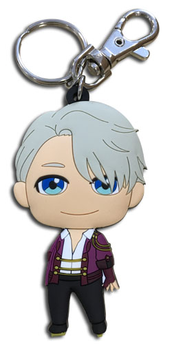 Yuri!!! On Ice - Victor Sd Pvc Keychain, an officially licensed product in our Yuri!!! On Ice Key Chains department.