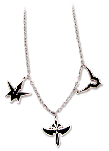 Code Geass Three Symbols Necklace, an officially licensed product in our Code Geass Jewelry department.