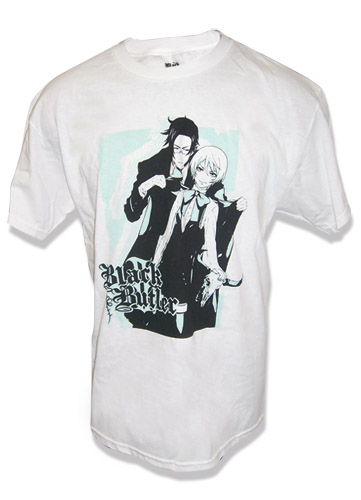 Black Butler 2 Claude & Alois T-Shirt L, an officially licensed Black Butler product at B.A. Toys.