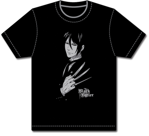Black Butler 2 Sebastian T-Shirt XXL, an officially licensed product in our Black Butler T-Shirts department.