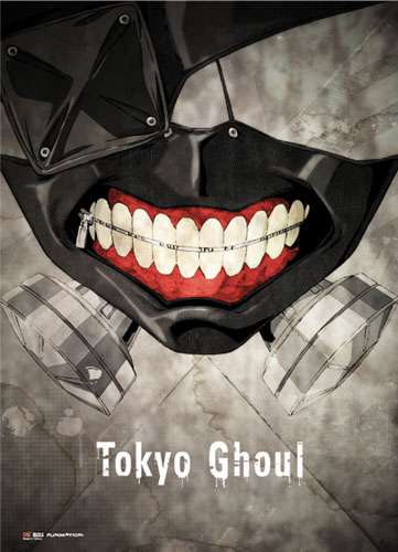 Tokyo Ghoul - Kaneki Mask Wallscroll, an officially licensed product in our Tokyo Ghoul Wall Scroll Posters department.