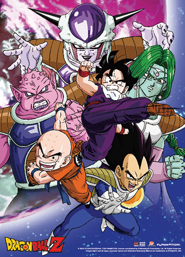 Dragon Ball Z - Group Shot Wall Scroll, an officially licensed product in our Dragon Ball Z Wall Scroll Posters department.