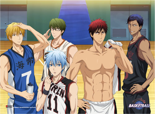 Kuroko's Basketball - Group 6 Wallscroll, an officially licensed product in our Kuroko'S Basketball Wall Scroll Posters department.