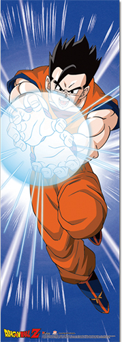 Dragon Ball Z - Gohan Super Saiyan Human Size Wall Scroll, an officially licensed product in our Dragon Ball Z Wall Scroll Posters department.