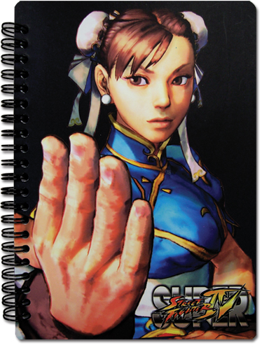 Super Street Fighter Iv Chun-Li And Cammy Notebook, an officially licensed product in our Super Street Fighter Stationery department.
