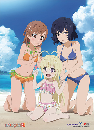 Railgun S - Group 02 Wall Scroll, an officially licensed product in our A Certain Scientific Railgun Wall Scroll Posters department.